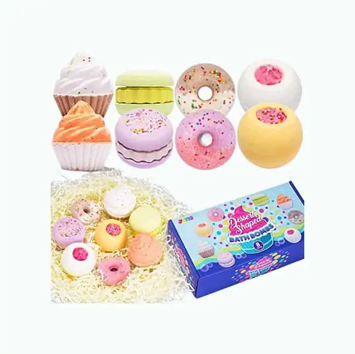 Product Image of the Bath Bombs with Dessert Design