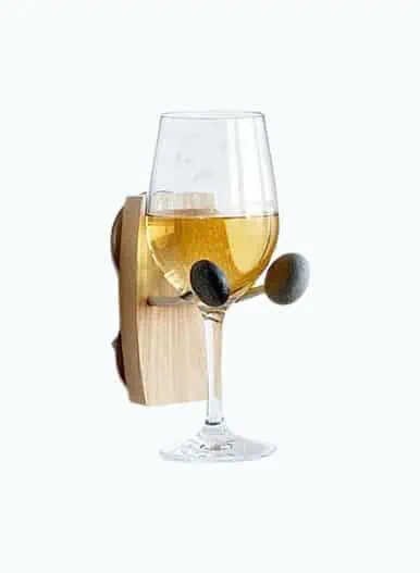 Product Image of the Bathtime Essentials Wine Holder