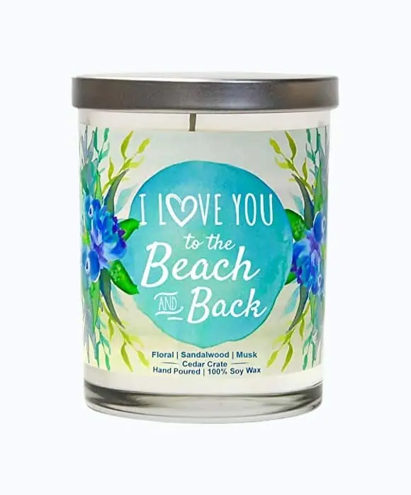 Product Image of the Beach Lovers Candle Gift