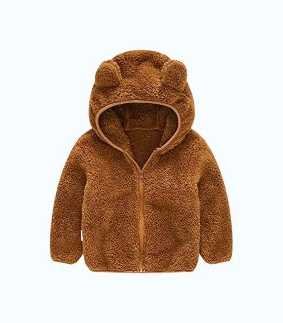 Product Image of the Bear Fleece Hood Jacket