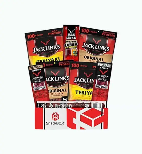 Product Image of the Beef Jerky Care Package