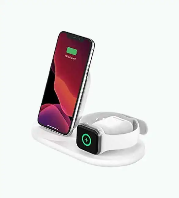 Product Image of the Belkin 3-in-1 Wireless Charger