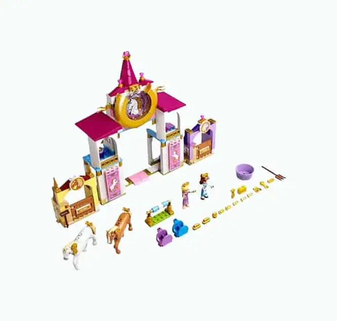 Product Image of the Belle & Rapunzel Lego
