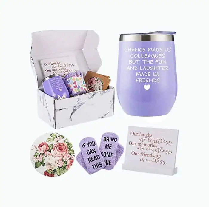 Product Image of the Best Coworker BFF Gift Basket