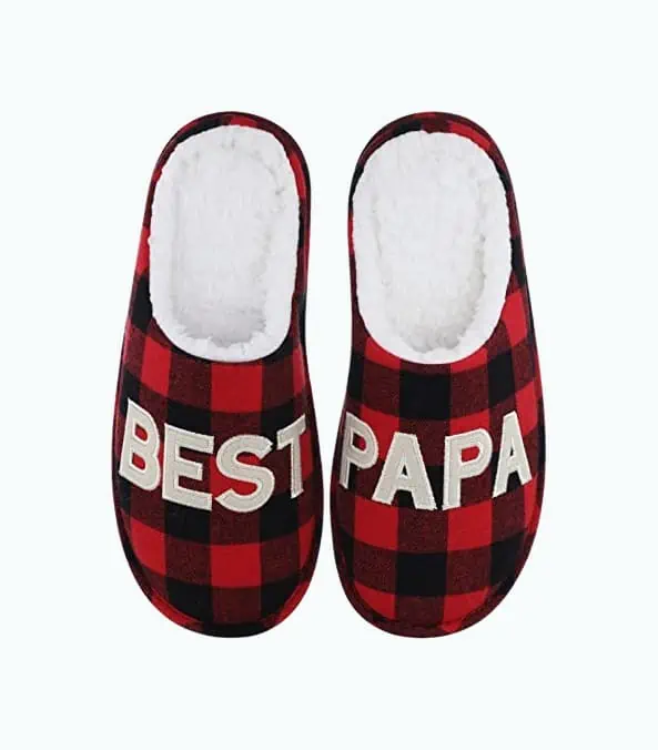 Product Image of the Best Papa Slippers
