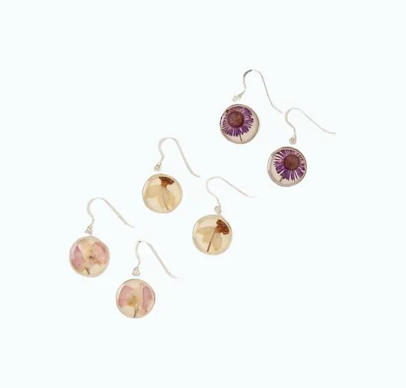 Product Image of the Birth Flower Earrings