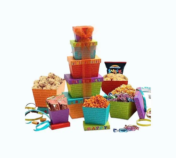 Product Image of the Birthday Celebration Gift Tower