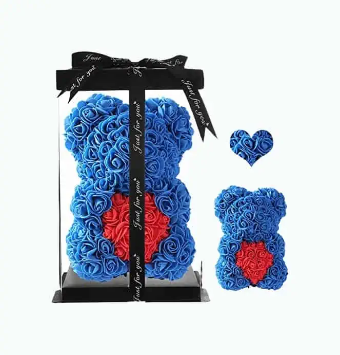 Product Image of the Blue Rose Teddy Bear