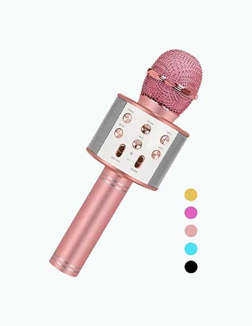 Product Image of the Bluetooth Karaoke Microphone