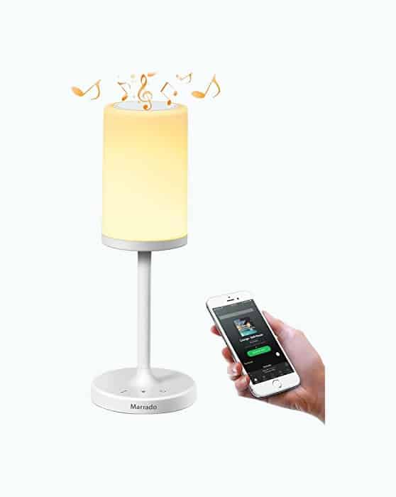 Product Image of the Bluetooth Speaker Bedside Lamp