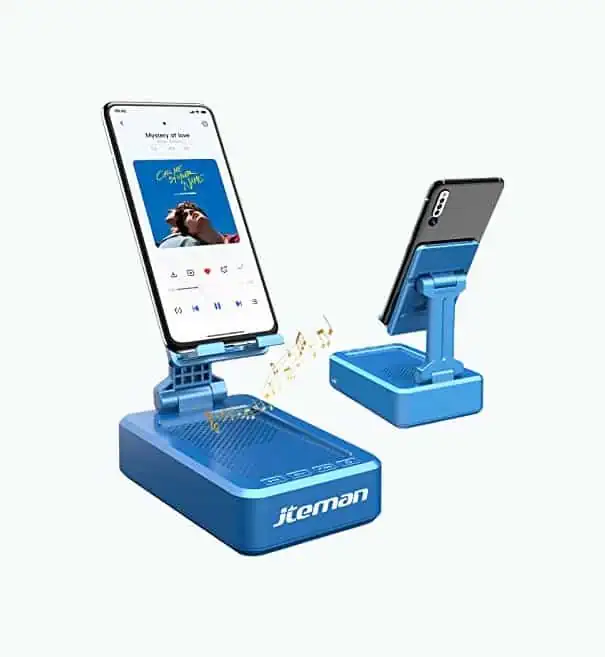 Product Image of the Bluetooth Speaker Cell Phone Stand