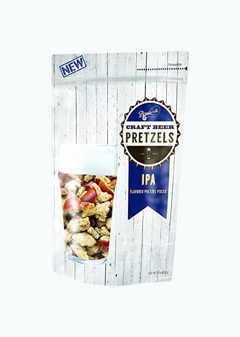 Product Image of the Boardwalk Food Company IPA Flavored Craft Beer Pretzels