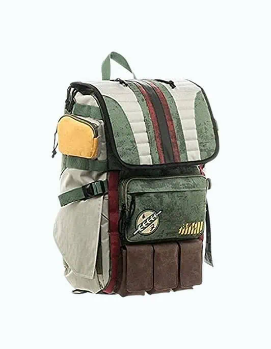 Product Image of the Boba Fett Laptop Backpack