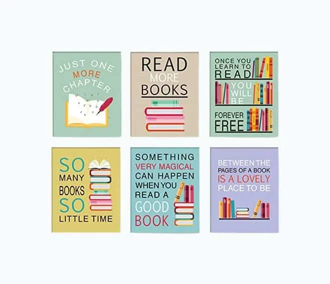 Product Image of the Book-Inspired Pastel Posters
