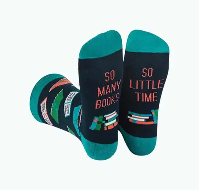 Product Image of the Book Nerd Socks