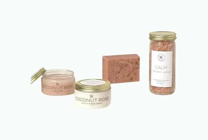 Product Image of the Bouquet of Roses Spa Set