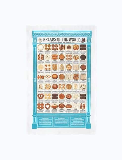 Product Image of the Breads of the World Kitchen Towel