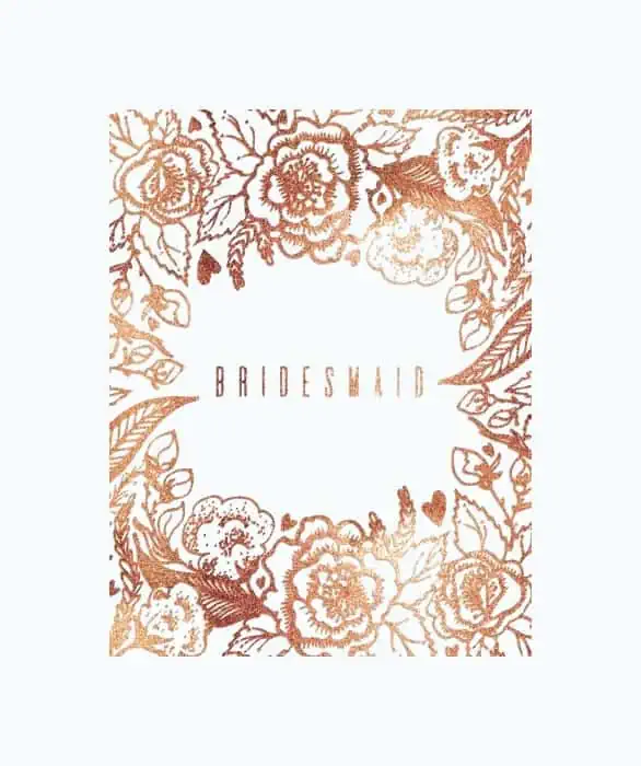 Product Image of the Bridesmaid Journal Notebook
