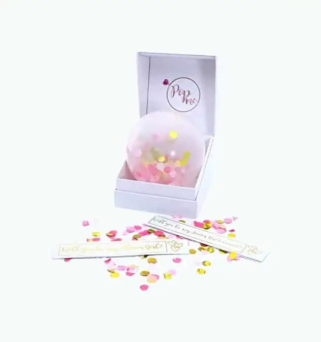 Product Image of the Bridesmaid Proposal Box With Confetti Balloon