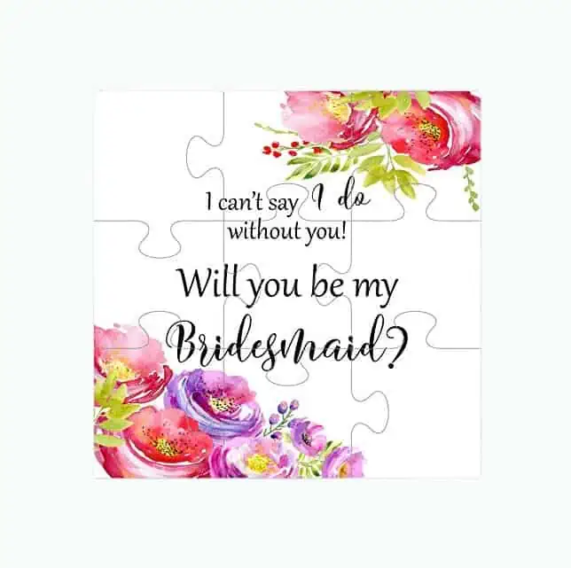 Product Image of the Bridesmaid Proposal Puzzle