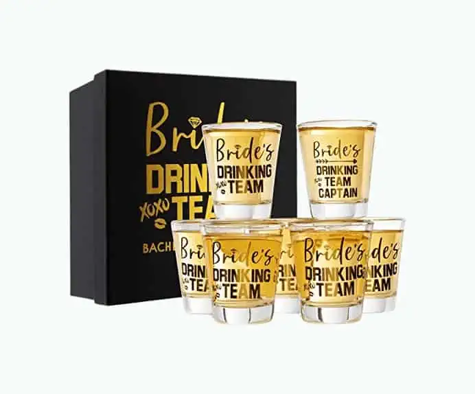 Product Image of the Bridesmaid Shot Glasses Set