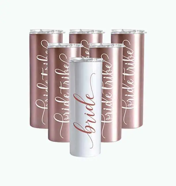 Product Image of the Bridesmaid Skinny Tumblers
