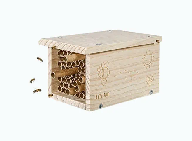 Product Image of the Build-A-Bee House DIY Kit