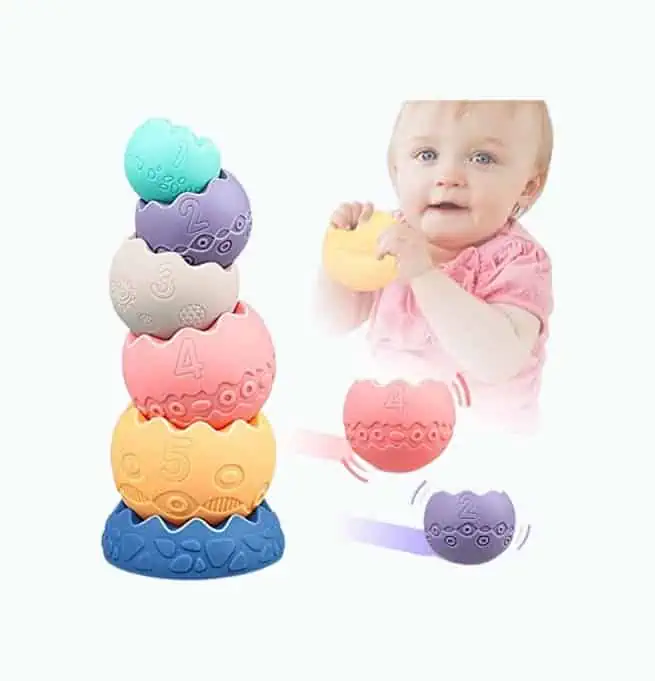 Product Image of the Building Blocks Egg Set