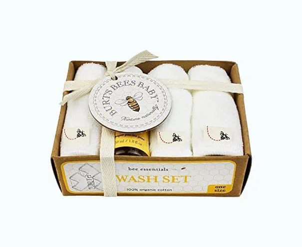 Product Image of the Burt’s Bees Washcloth Gift Box