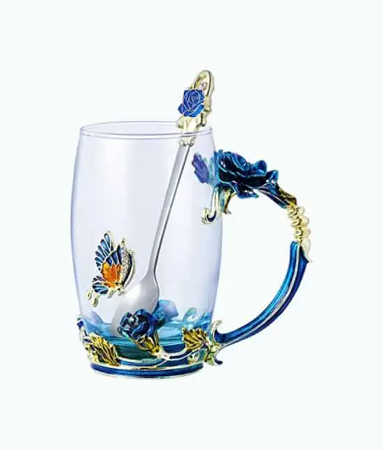 Product Image of the Butterfly Glass Cup
