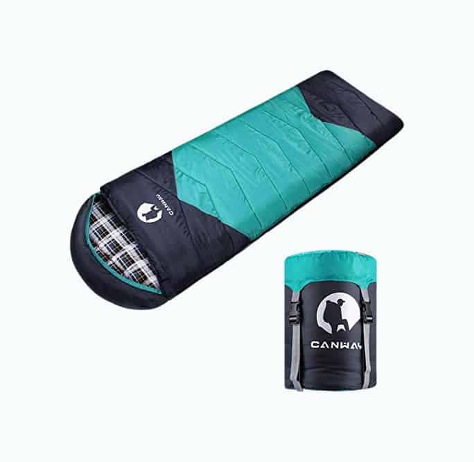 Product Image of the CANWAY Sleeping Bag With Compression Sack