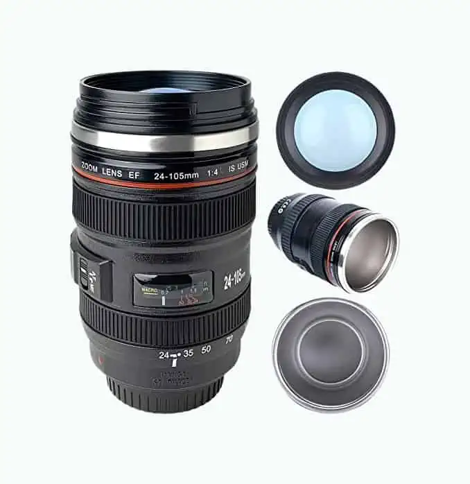 Product Image of the Camera Lens Coffee Mug