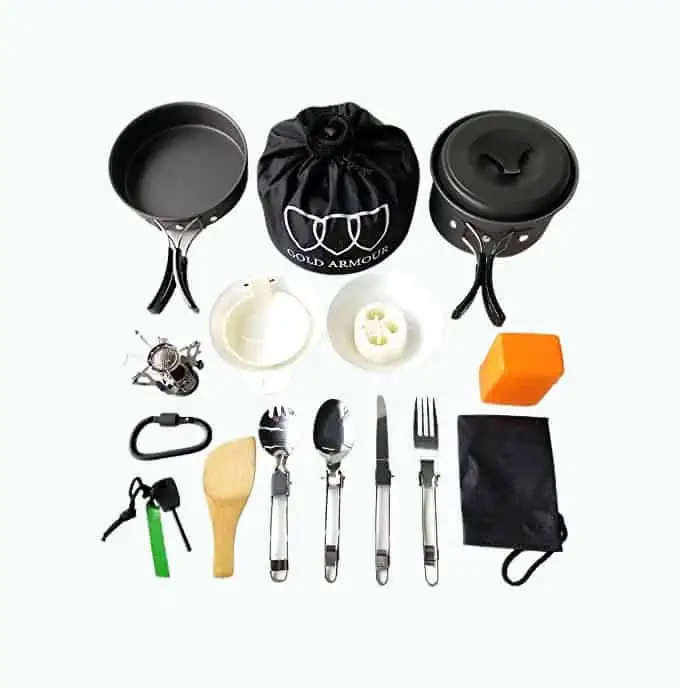 Product Image of the Camping Cookware Kit