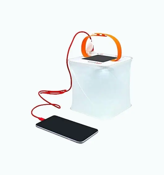 Product Image of the Camping Lantern and Phone Charger
