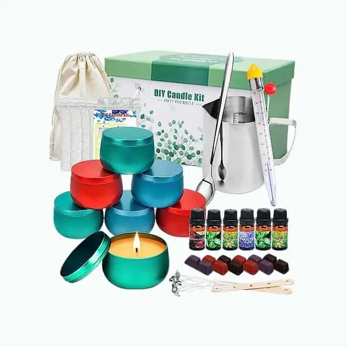 Product Image of the Candle-Making DIY Kit