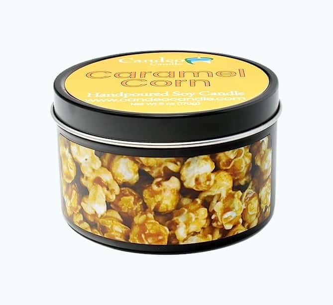 Product Image of the Caramel Popcorn Scented Candle
