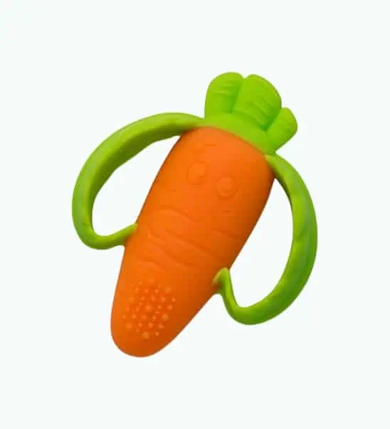 Product Image of the Carrot Teether Toy