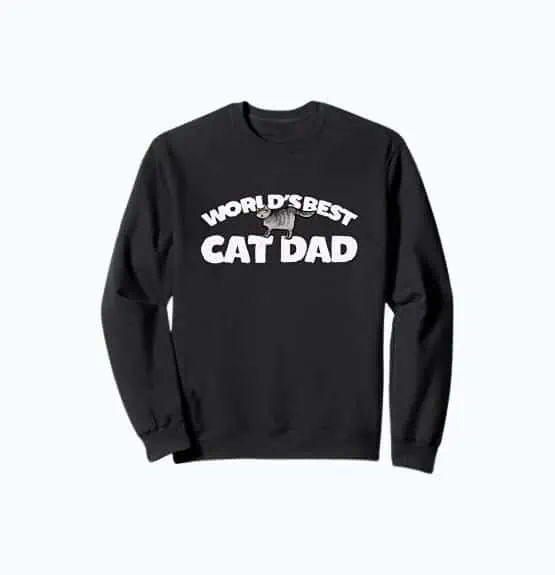 Product Image of the Cat Dad Sweatshirt 