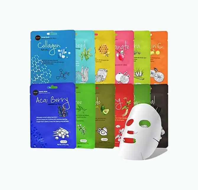 Product Image of the Celavi Collagen Facial Face Mask