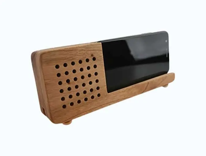 Product Image of the Cell Phone Stand & Amplifier