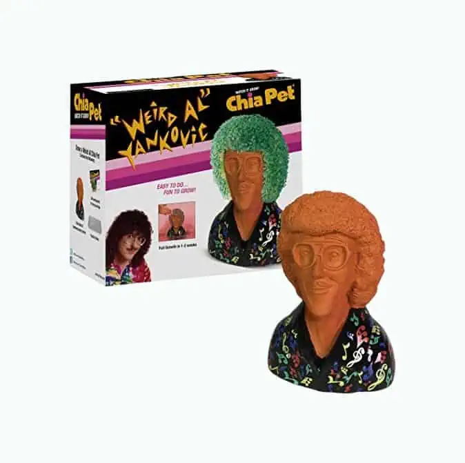 Product Image of the Chia Pet 'Weird Al' Yankovic with Seed Pack