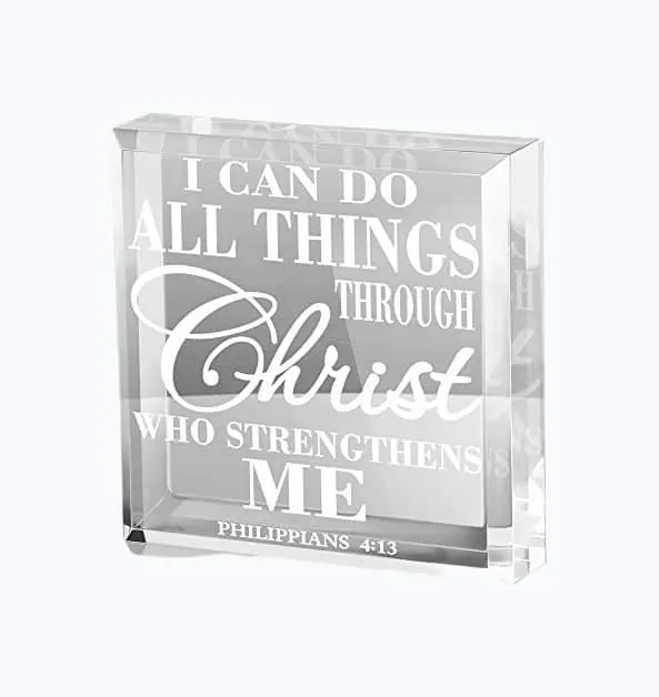 Product Image of the Christian Keepsake Paperweight