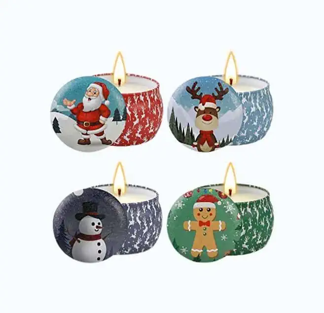 Product Image of the Christmas Candle Gift Set