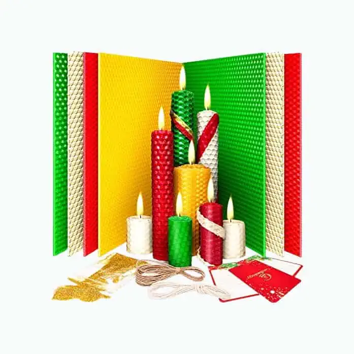 Product Image of the Christmas DIY Candle Kit