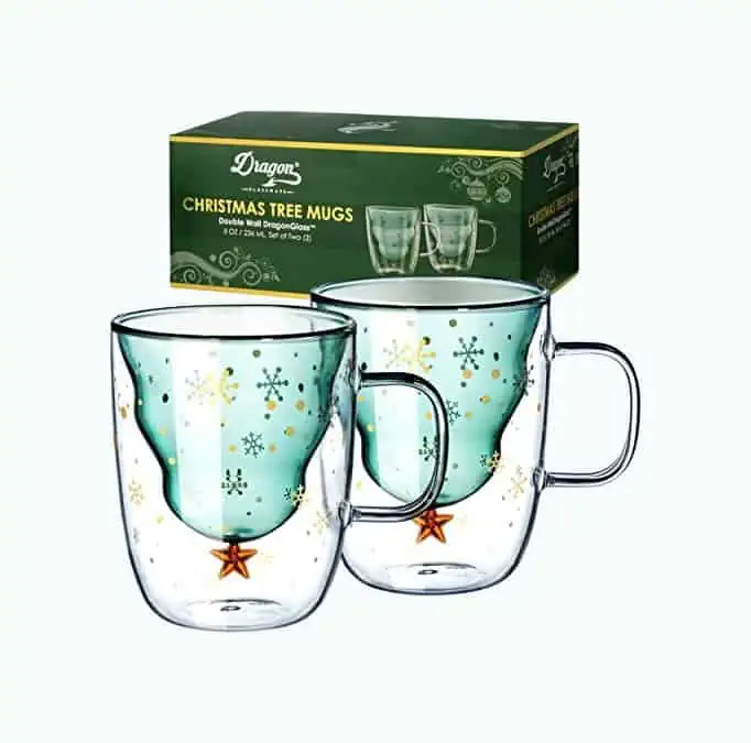 Product Image of the Christmas Tree Mug Set