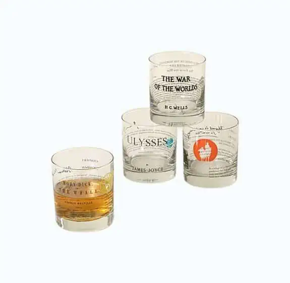 Product Image of the Classic Literature Rocks Glass