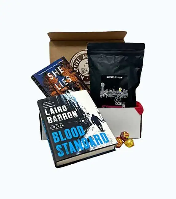 Product Image of the Coffee And Book Club Monthly Subscription Box 