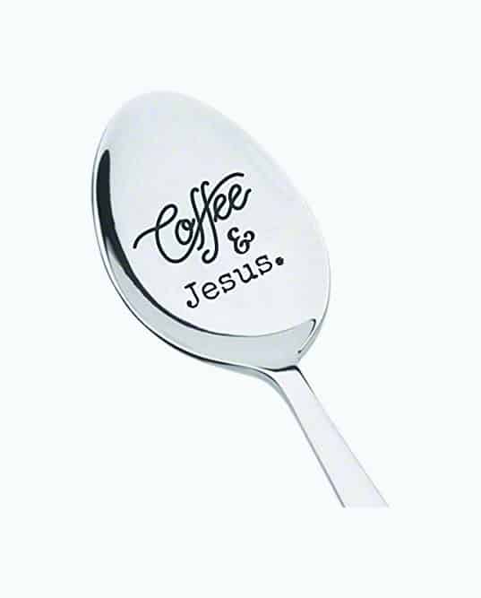 Product Image of the Coffee and Jesus Spoon