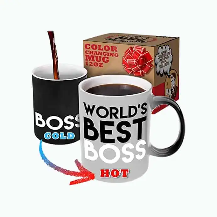 Product Image of the Color Changing Boss Mug