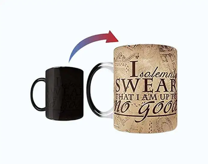 Product Image of the Color Changing Marauder’s Map Mug